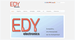 Desktop Screenshot of edy-electronics.com